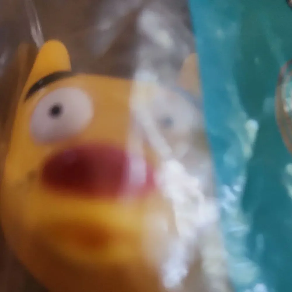 Nickelodeon Yellow Cat Dog Action Figure Burger King Toy Unopened vintage